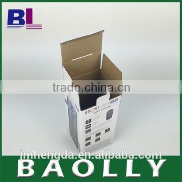 Foldable gift paper box of print