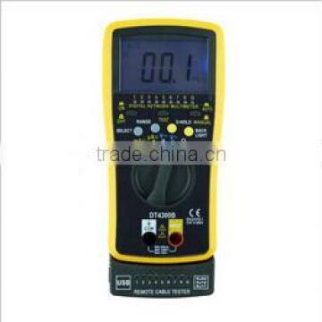 Pocket multimeter Large screen multimeter DT4300B network multimeter