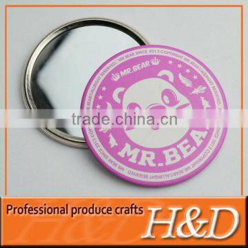 tin cheap custom made pocket mirror