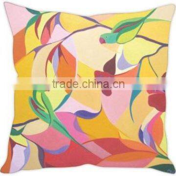 Indian Pillow Case Digital print Parrot Cushion Cover