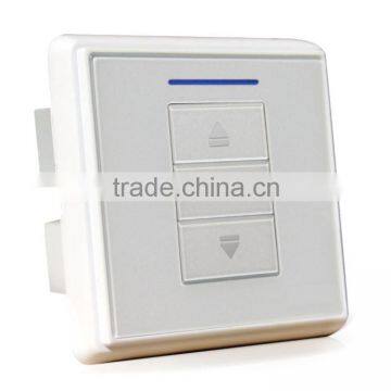 low voltage double routes wall-attached receiver