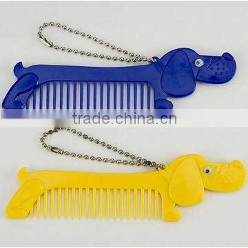 mini plastic hair comb