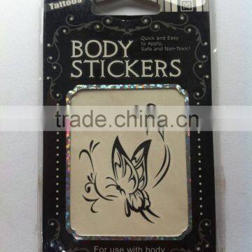 DIY Product women sticker tattoo,temporary tattoo sticker for hands,sexy body tattoo sticker