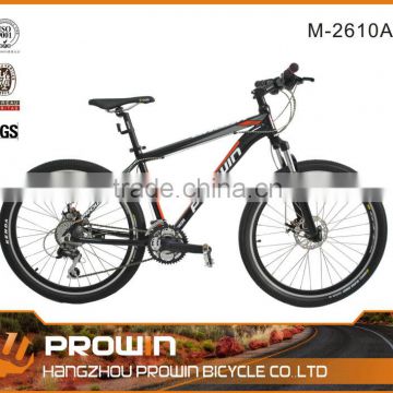 26" 24 sp full aluminum alloy front Suspension Alloy mountain bike (M-2610A)