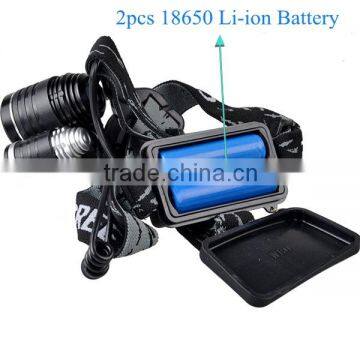 1800 Lumen Most Powerful LED Rechargeable Manufacturer Head Torch photo-3
