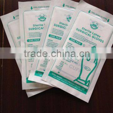 Latex surgical gloves CE ISO Manufacture