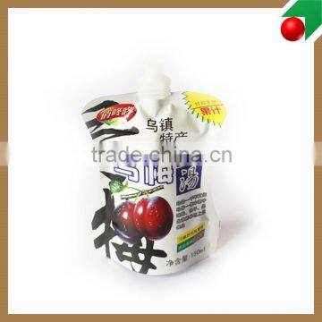 stand up pouch with zipper