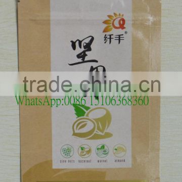 Customized Cheap Kraft Paper Bag with Window