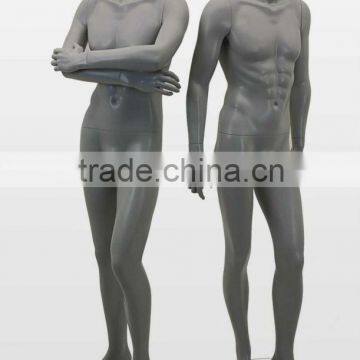 standing headless male mannequin for clothes display