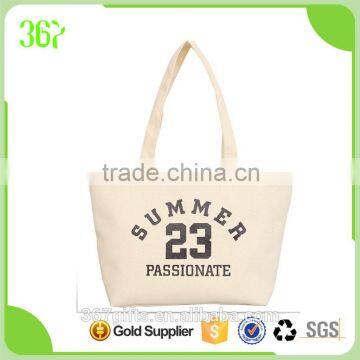 Simple Design Canvas Tote Big Shopping Handbag Women's Bag photo-6