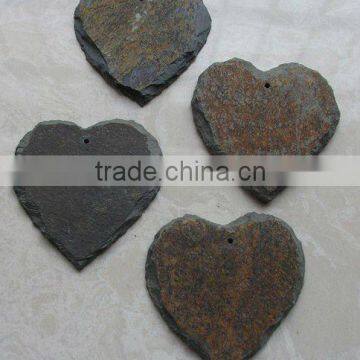 Beautiful rusty slate board coaster slate dinnerware slate coaster