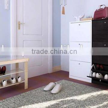 fashion melamine particle board shoe rack