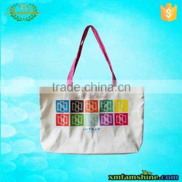 Eco friendly promotional cotton canvas tote bag