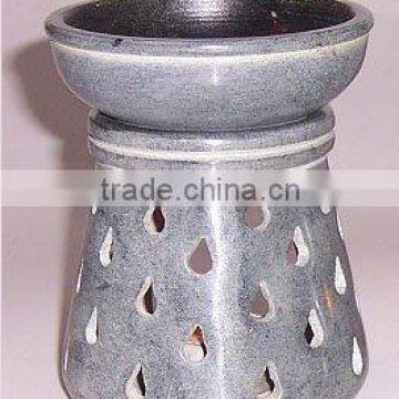 Soap stone Incense Oil Burner ~ Aroma Diffuser ~ Aroma Lamp ~ Air Freshener Oil Burners