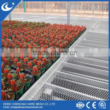 low cost hot sale agricultural tunnel greenhouse seedbed bench system