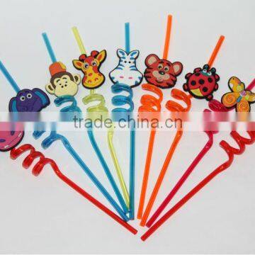 promotional hard plastic crazy drinking straws