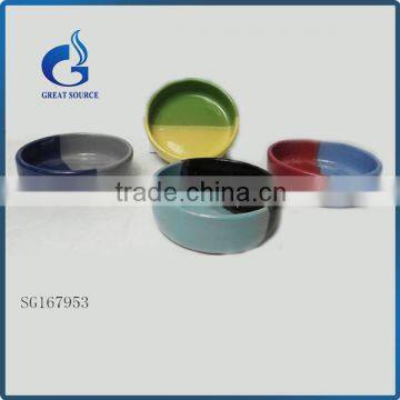 Hotsale Antique Style Ceramic Dog Bowls Pet Food Bowl photo-1