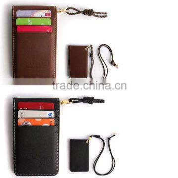 2015 fashion new design hot sale wallet cute leather credit card holder