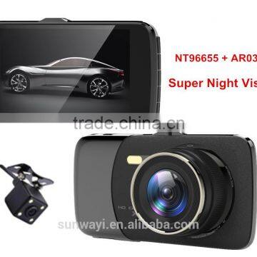 4.0Inch Car camera recorder,Camera Video Recorder,1080p black dash camera car dvr