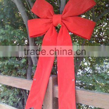 High Quality Giant Red Velvet Celebrate It Ribbon Bow