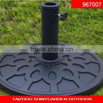 high quality resin round umbrella base