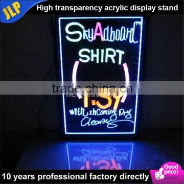 low price led acrylic writing board