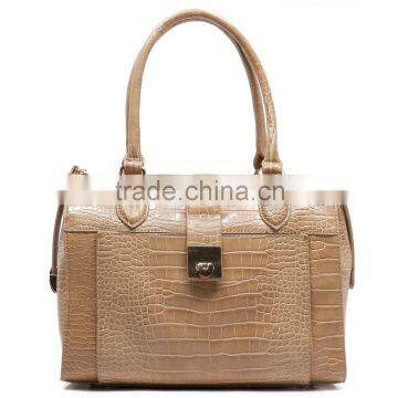 Chinese factory custom ladies shoulder handbags 2016