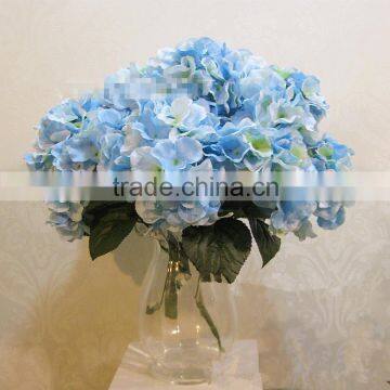 Wholesale silk flower hydrangea cheap artificial wedding flowers