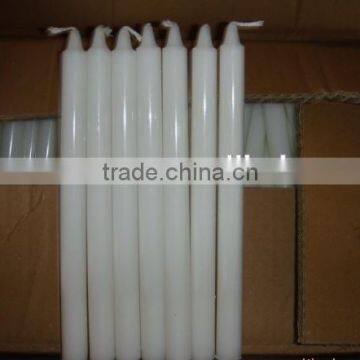 Cheap White Household thin stick pillar Candle From 10g to 90g