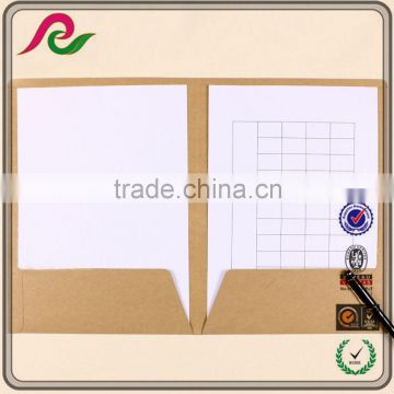 Wholesale cheap custom printing handmade presentation paper file folder