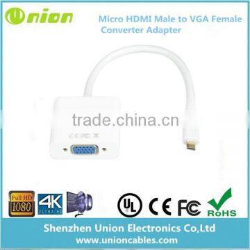 Micro HDMI Male to VGA Female Adapter