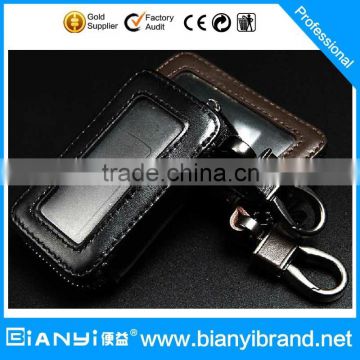 Multichoice Color Women and Men Leather Keychain Holder Bag Key Wallets