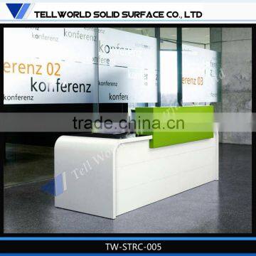 Latest design office small reception desks best selling products acrylic office desk