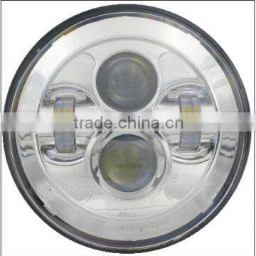 7'' High/Low Beam H4/HB2/9003 LED Head Light, Complex Reflector Optics Design LED Headlamp, Car LED Headlight for Wrangler CJ TJ photo-6