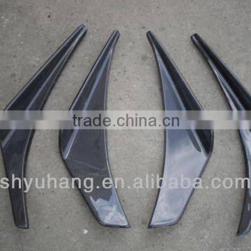 FOR Evolution 7 OEM Front Bumper Carbon Fiber Canards 4pcs