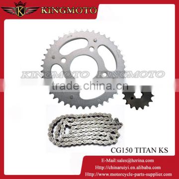 High Quality 14T Motorcycle chain and sprocket kits for 110cc Engine