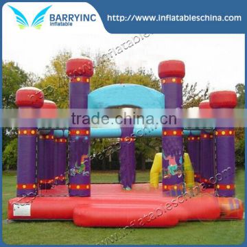 Large inflatable used jumping castle for sale for your garden use