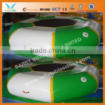 hottest water jumping bed/inflatable water trampoline for sale