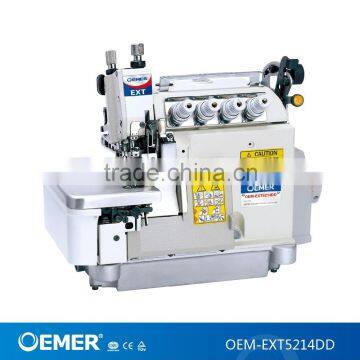 OEMER-EXT5214DD Ultra High Speed Direct-drive Overlock Sewing Machine Top and Bottom Feed