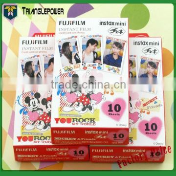 2015 Popular Fujifilm Instant Polaroid Instax Mini Film 10 Sheets Color Side Film