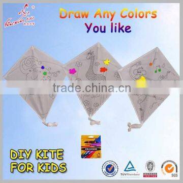 Blank kite for DIY from Weifang Kite Factory                        
                                                Quality Choice