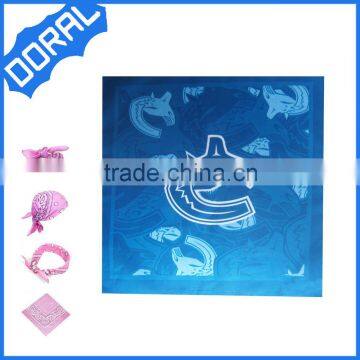Factory Promotional Fashion Custom Square Scarf/bandana photo-4