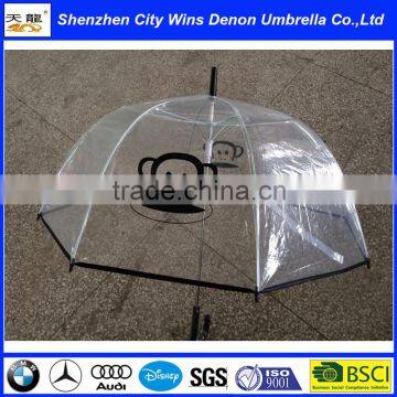 23inches 8ribs Transparent Lips Umbrella for Ladies, Clear Umbrella, Popular Umbrella for Rainday photo-4