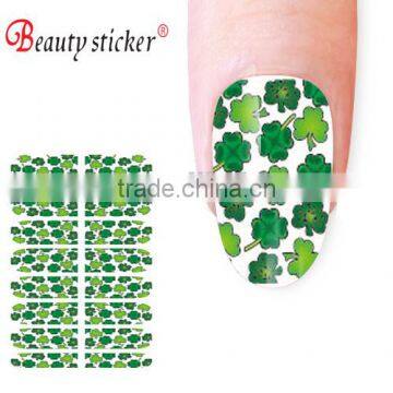 Spring nail sticker design fingers nail art