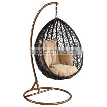 Synthetic Rattan Hanging Swing Chair Leisure Outdoor Swing Egg Chair                        
                                                Quality Choice