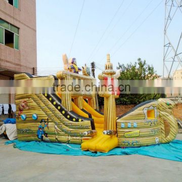 2015 hot inflatable pirate ship,giant inflatable pirate ship slide,inflatable pirate ship pool