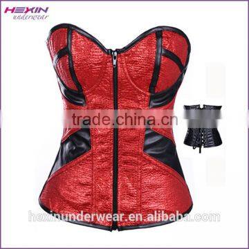 Unique Design Body Shaper Corset With Ziper Front For Women