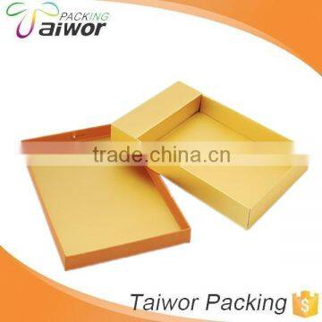 Custom OEM New Design Paper T-shirt Packaging Box With Lids photo-3