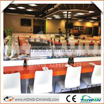Sushi Conveyor Rotary System - Single Deck Styles - Special Coating for Track photo-3