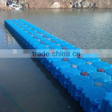 plastic pontoon bridge